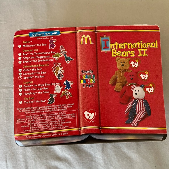 RARE Spangle the Bear 1999 Beanie Baby - Picture 2 of 2